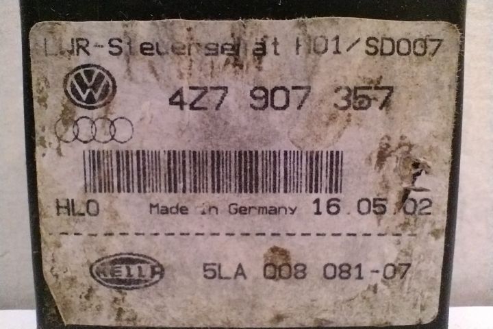 Modul  Hella Control Lumini 4Z7907357 / 5LA00808107 Audi A6 4B/C5 (fa