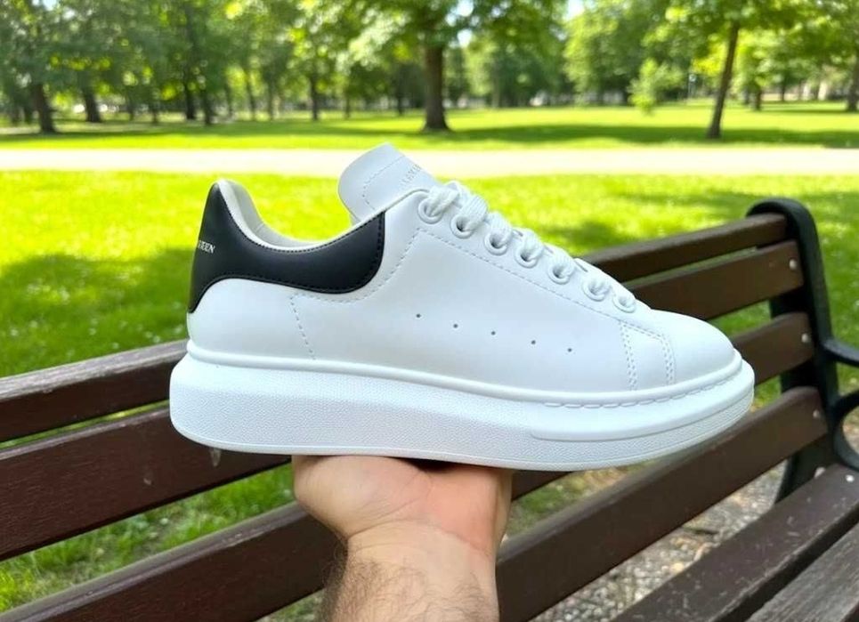Adidasi Alexander Mcqueen Alb - Adidasi casual