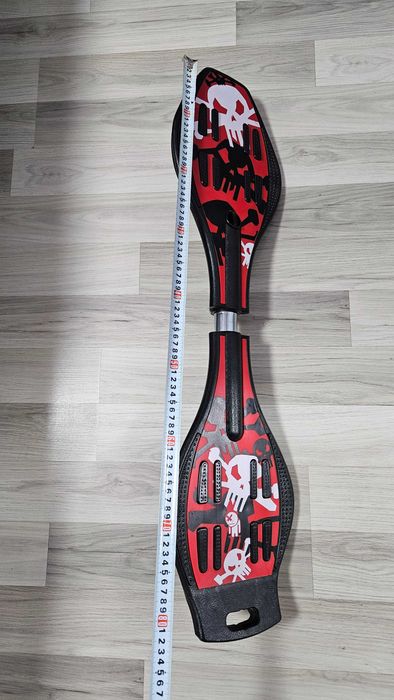 Скейтборд с 2 колела, Уейвборд, За трикове, въртящи се колела на 360°