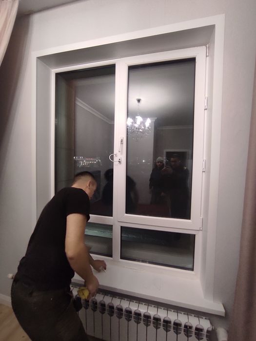 Пластиковые откосы окна