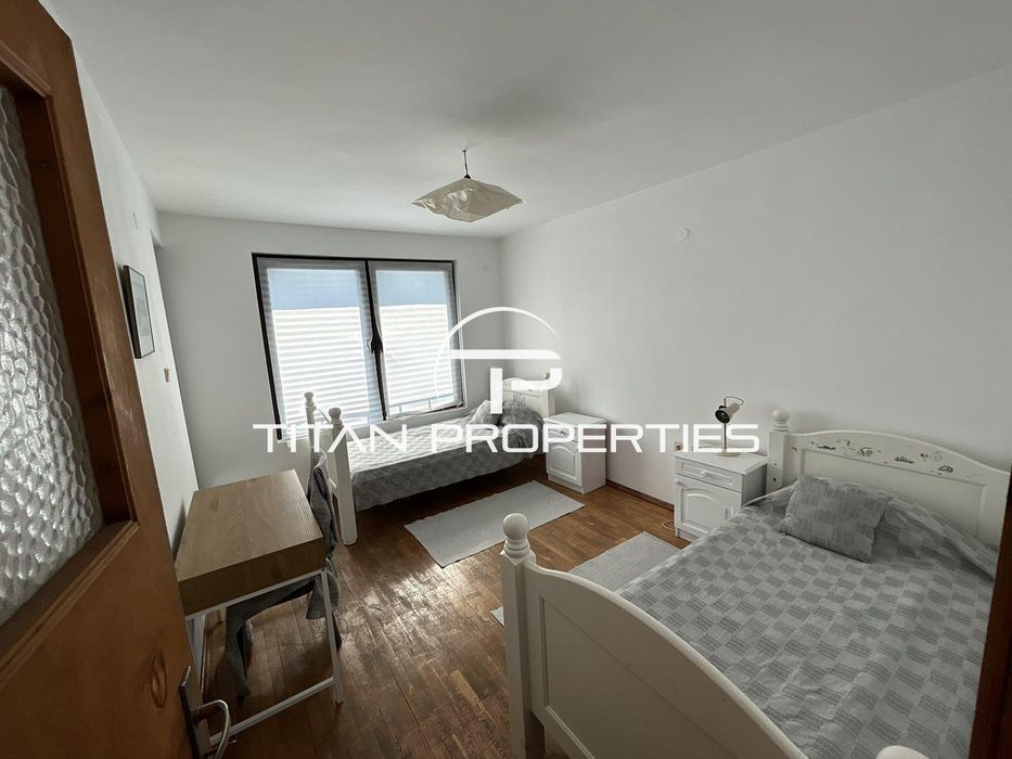 Двустаен с две спални, под наем, кв. Сарафово с гледка МОРЕ