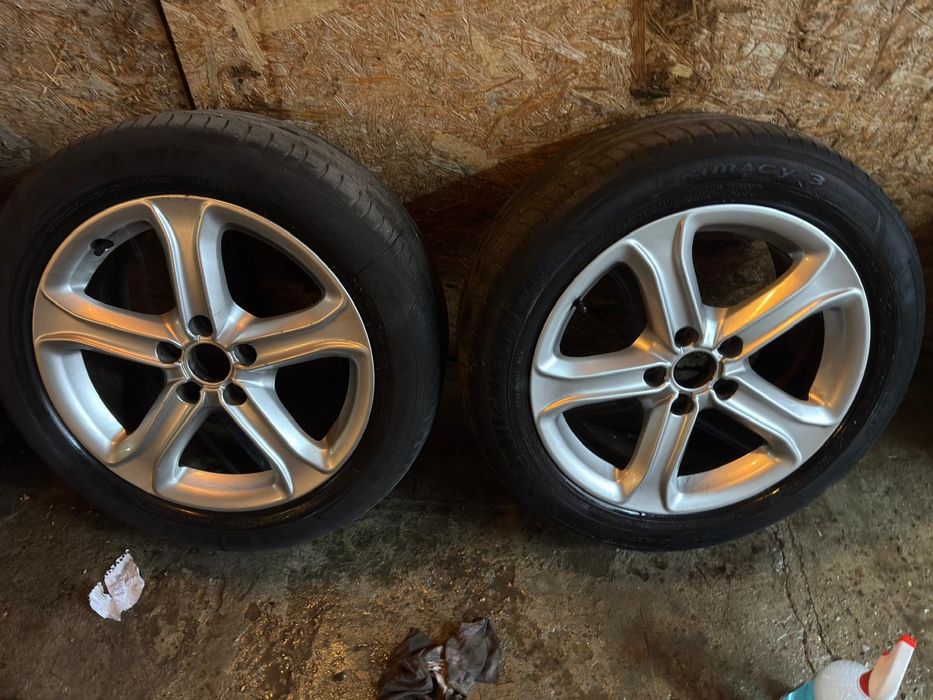 Jante + Cauciucuri  Audi A4 B8 din Aliaj 17 inch
