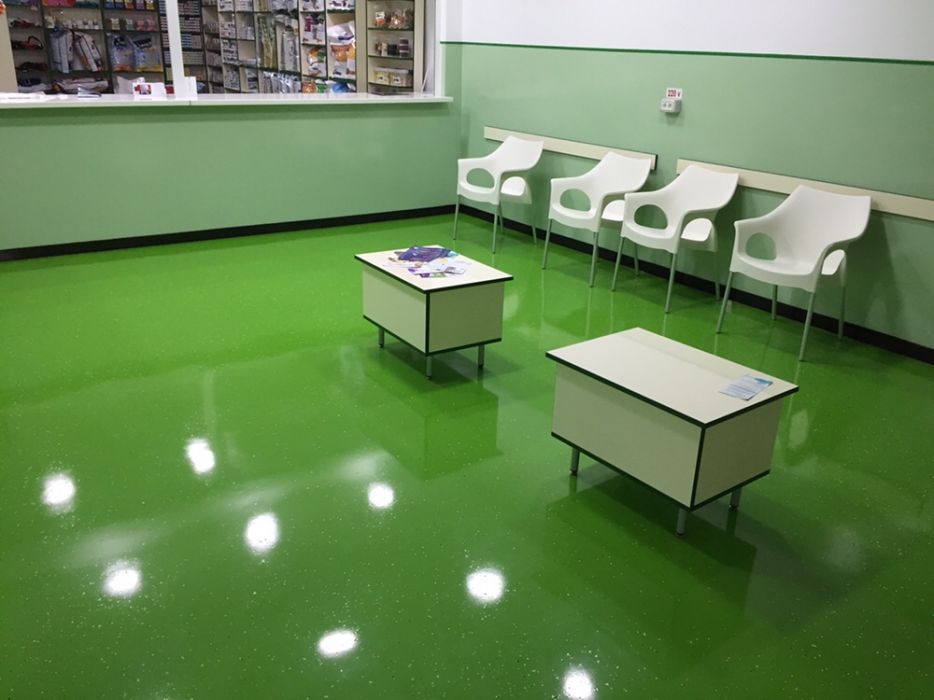 Pardoseli epoxidice, vopsea epoxidica