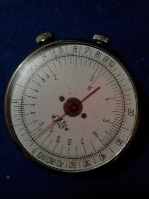 Линейка логарифмическая круговая