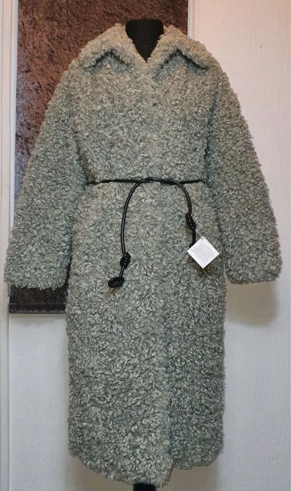 Zara овчина шуба