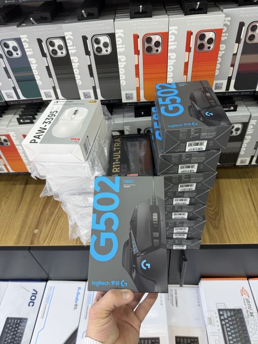 Logitech Attack Shark K-Snake mouse mishka