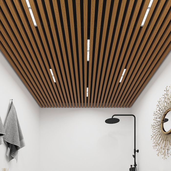 Реечный потолок грильято армстронг