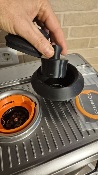 rezervor boabe Sage Barista Express, single dose