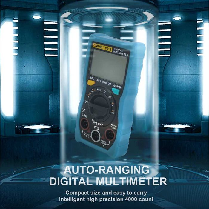 Цифров мултицет Автомобилен електрически Dmm транзисторен тестер