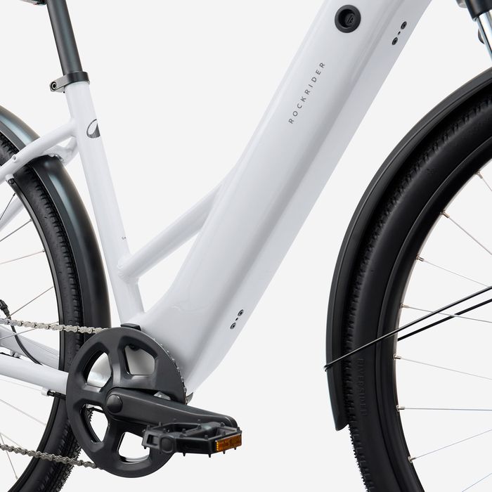 Bicicletă polivalentă electrică Cadru jos - produs resigilat Decathlon