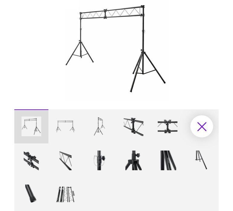 Pachet full evenimente( platforma 360, consola, schela si lumini)