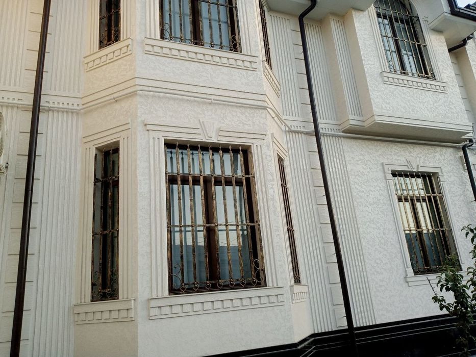 Fasad Tiravertin ishlari
