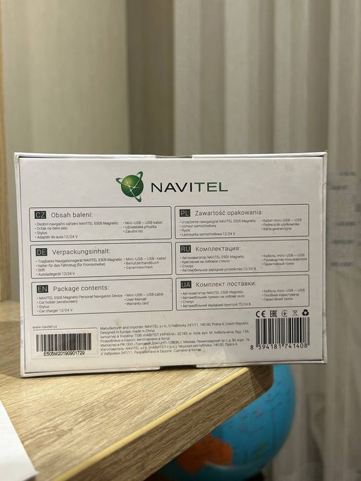 Спутниковый оффлайн навигатор Navitel E505