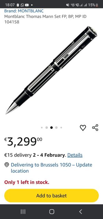 Pix Montblanc colectie Writers Original