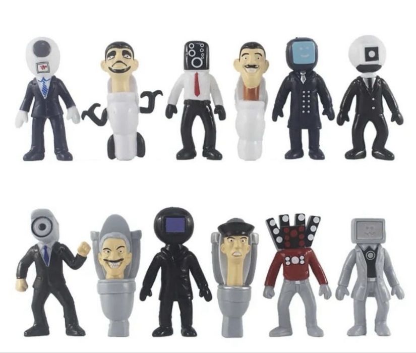 Skibidi Toilet фигури