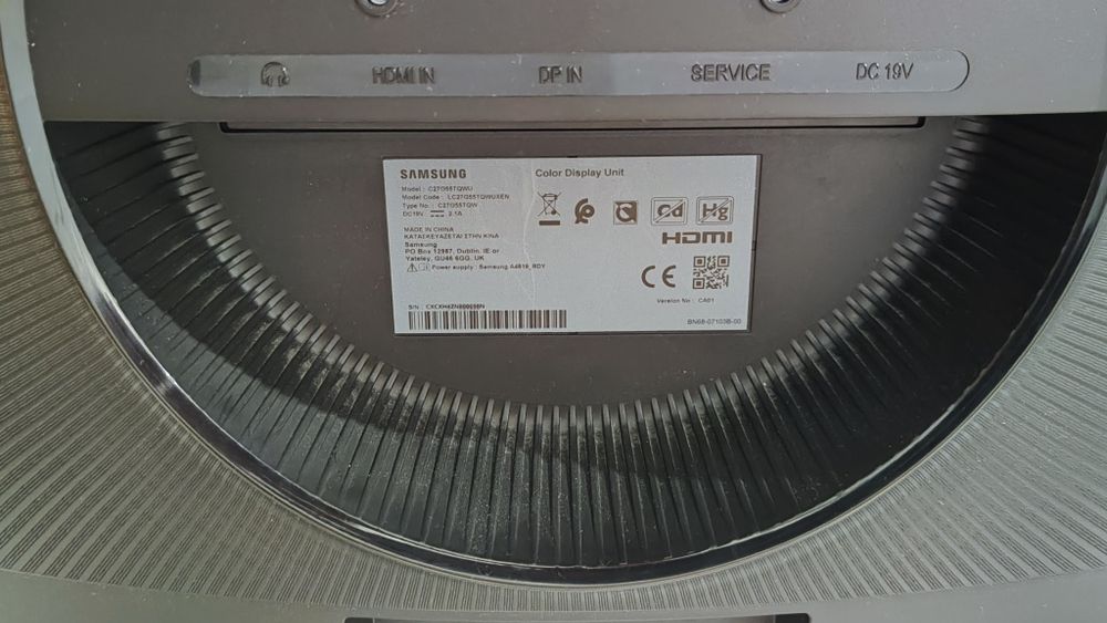 Monitor Samsung Odyssay G5 27" 2k 144hz Curbat