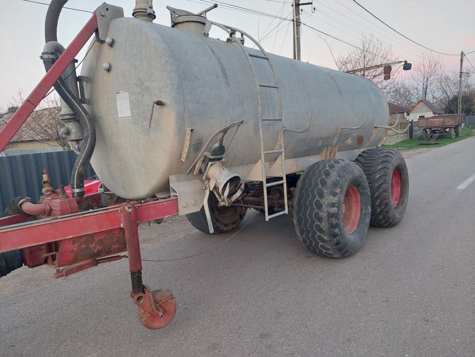 Vitanja vidanja tandem galvanizata 6000 litri