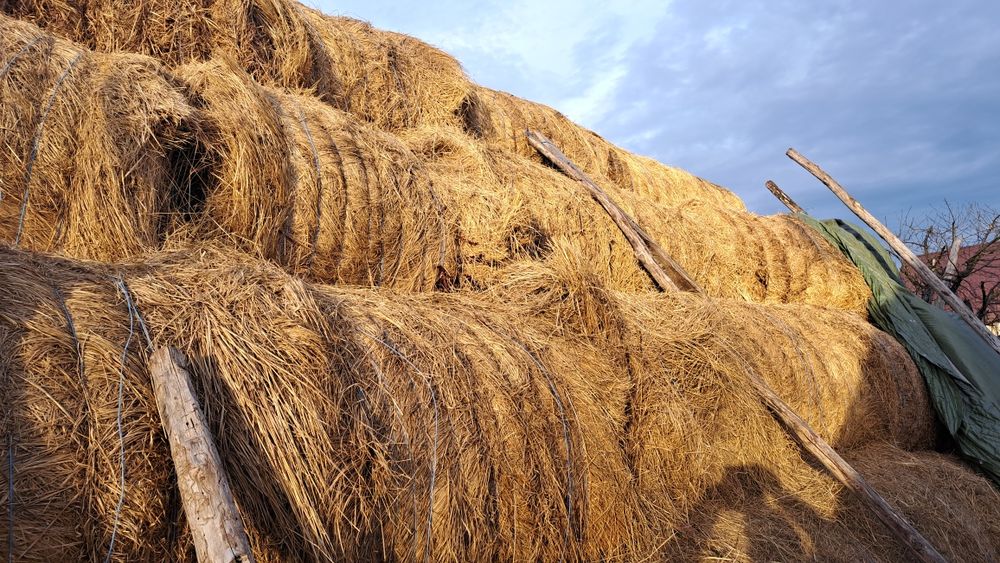 Vând baloți mari Fân