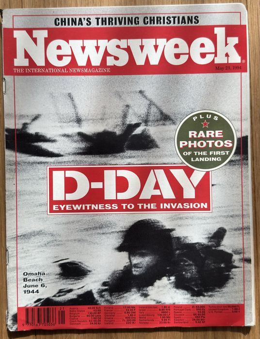 Reviste vechi Newsweek, anii ‘90, limba engleza