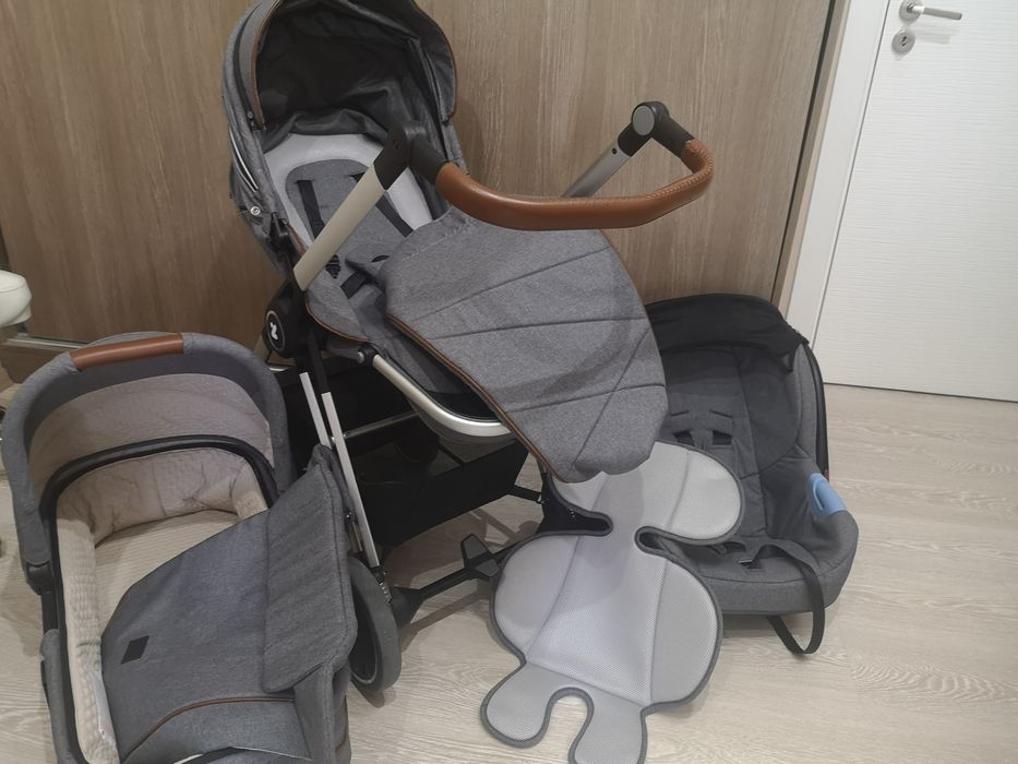 Като нова! Швейцарска Комбинирана бебешка количка