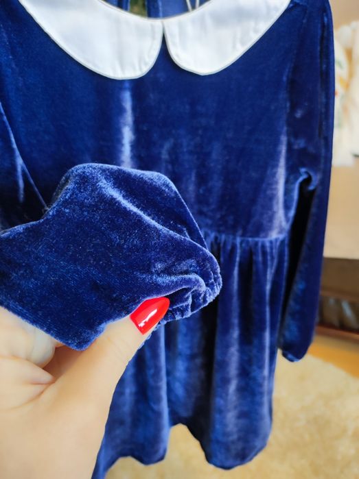 Mayoral, Zara, Sinsay, Reserved зимни рокли и палтенце, 92-104 см.