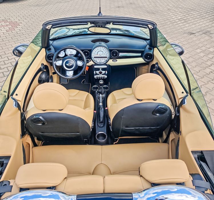 MINI Cooper Cabrio R57 | 1.6 Benzină | 122 CP | Chili Pack | Piele | Xenon | Încălzire Scaune | Motor 90.000 km |