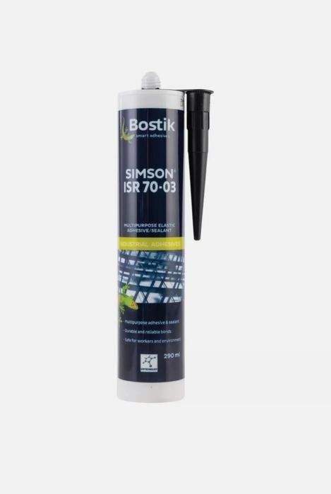 Silicon parbriz BOSTIK SIMSON ISR 70-03 Negru  de 290 ml