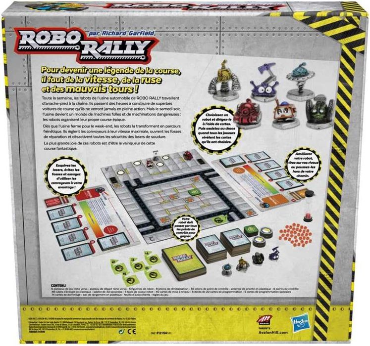 Стратегическа настолна игра Avalon Hill Robo Rally