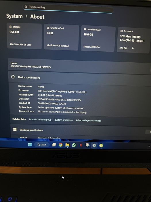 Laptop Gaming Asus Tuf 15