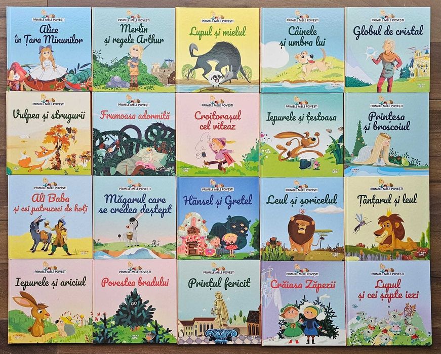 Colecție 83 cărți pentru copii – Primele mele povești – set
