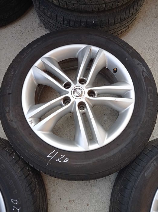 17 5x114.3 NISSAN QASHQAI+Летни гуми-Внос от Австрия