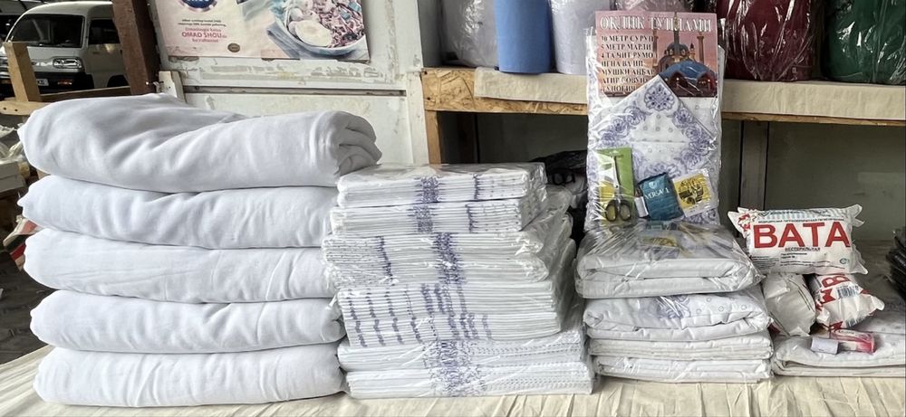 Kafan oqliq komplektlari