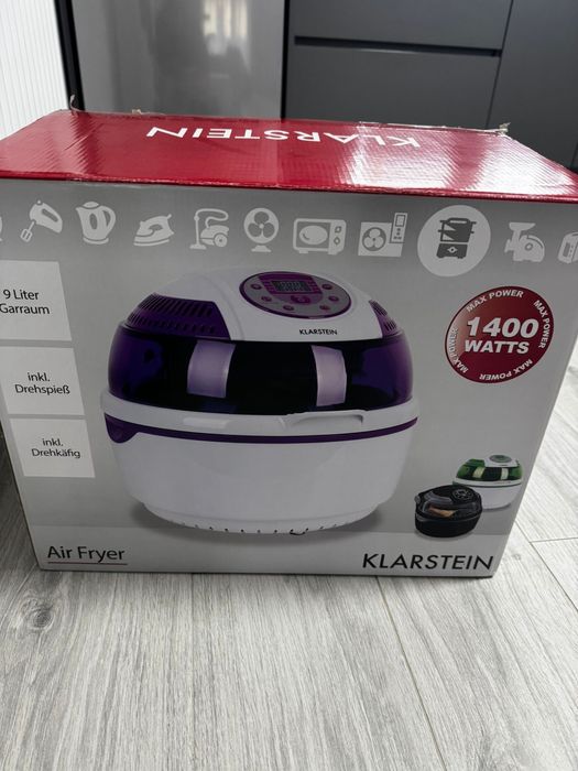 Air Fryer KLARSTAIN 1400 W NOU + accesorii