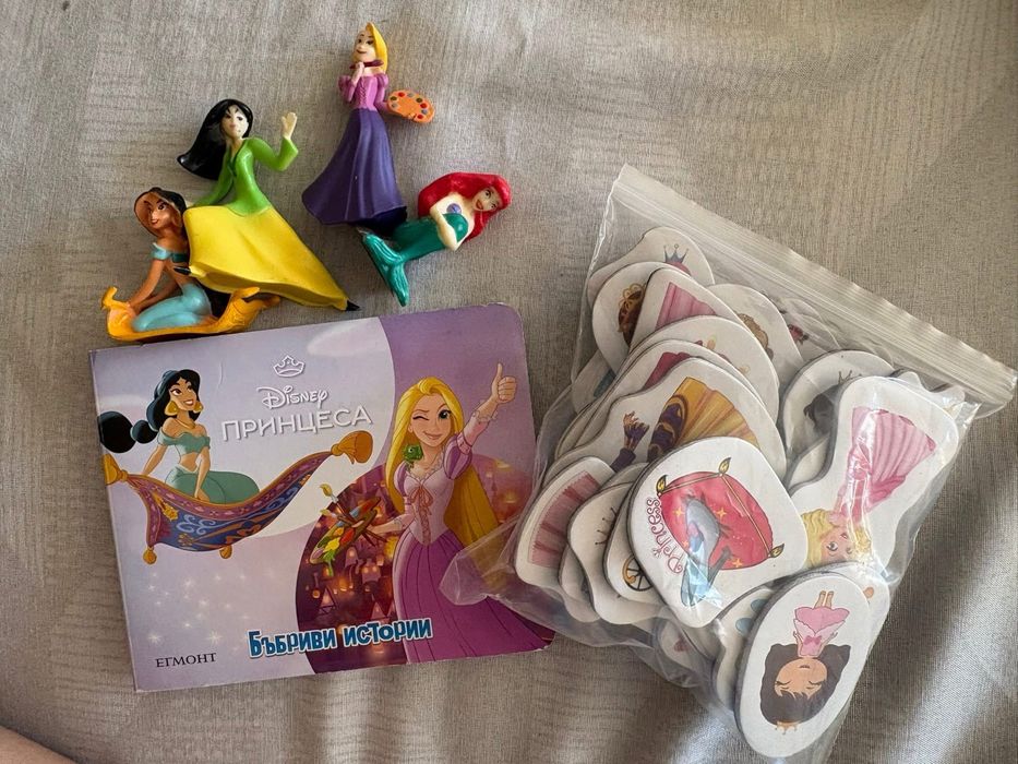 Лот книжки, пъзели, магнити