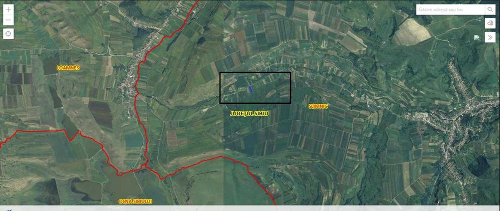 Terenuri extravilane la Slimnic - Sibiu, lângă DJ 107B – 10€/mp!