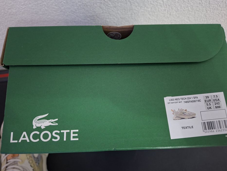 Маратонки Lacoste