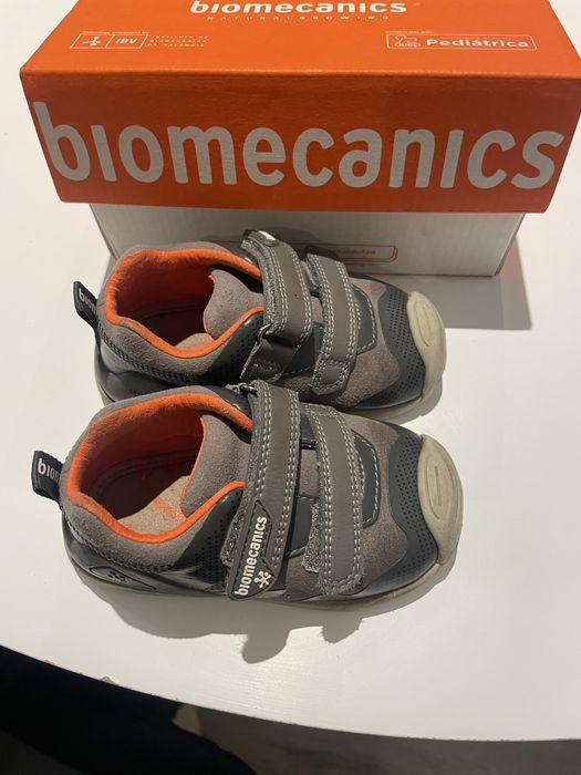 Pantofi baieti, din piele naturala, Maro, Biomecanics 251127-B168