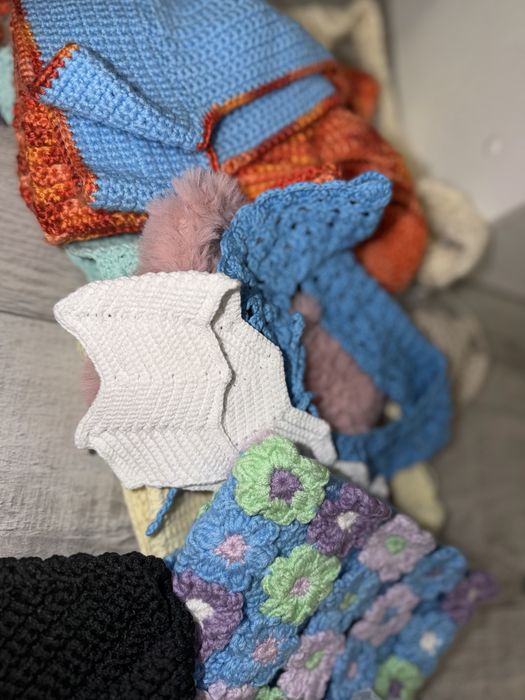 Вязанные изделия, остатки