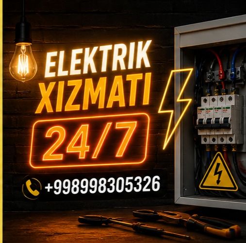 Электрик хизмат 24/7