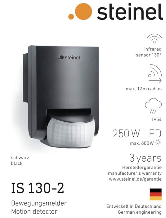 Senzor de mișcare Steinel IS 130-2