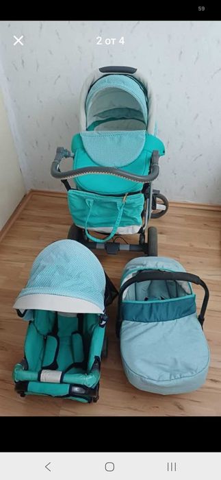 бебешка количка 3в1
