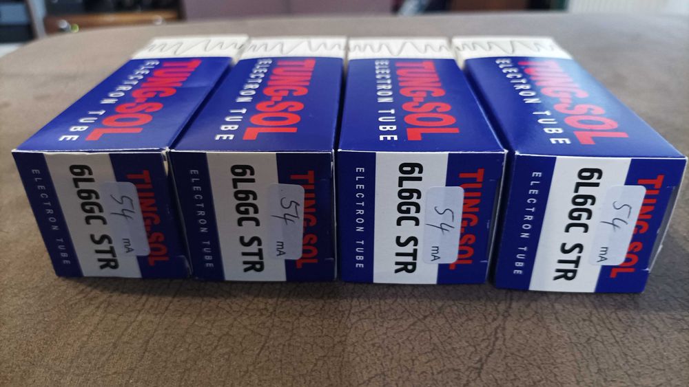 Мачнати лампи 6L6GC-STR Tung-Sol 4бр.