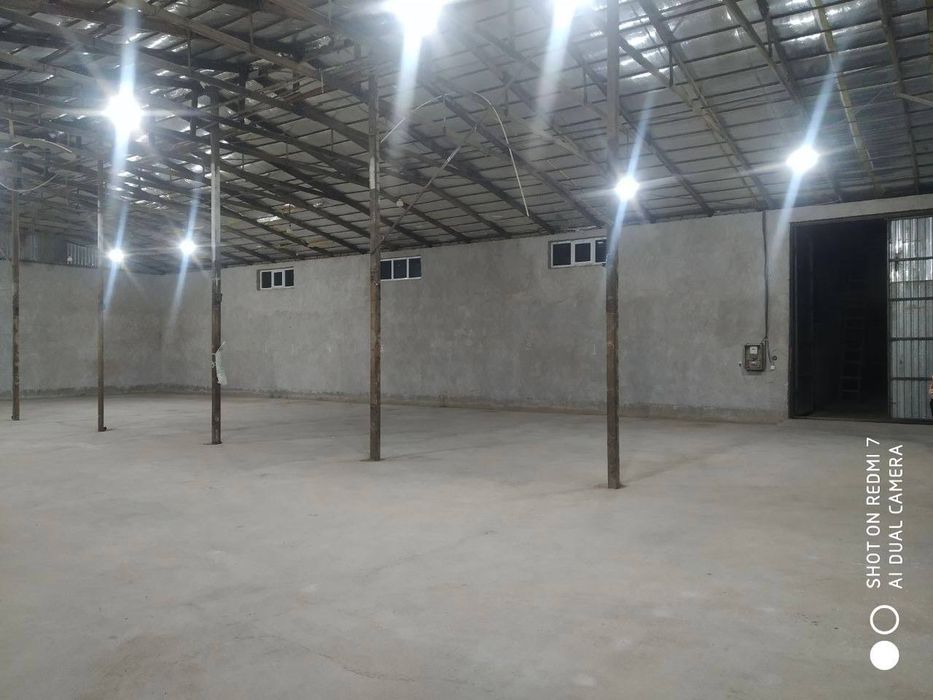 Ижарага омборхона (склад) кв.м. (TY)900