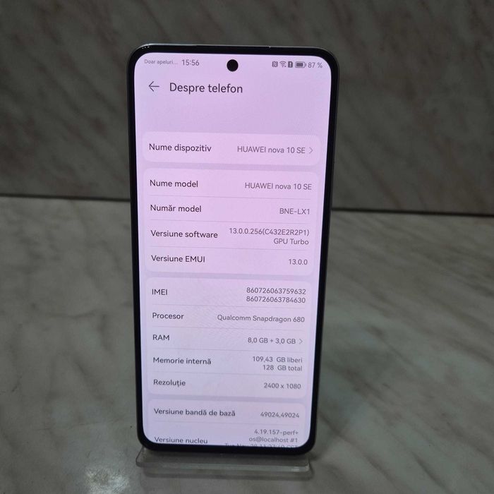 Telefon Huawei Nova 10 SE Gri 128GB Zeus Amanet Rahova 31523