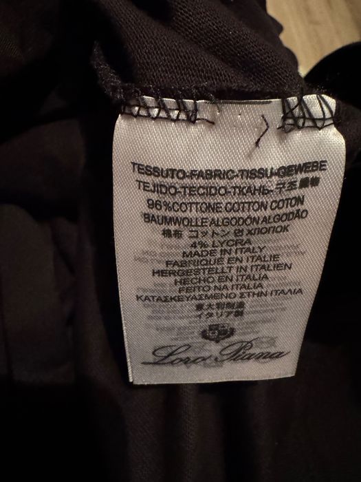 Loro Piana-Автентична чисто нова мъжка тениска Л размер