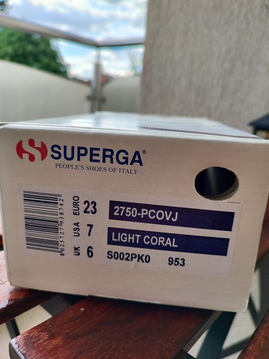 Superga розови кецове