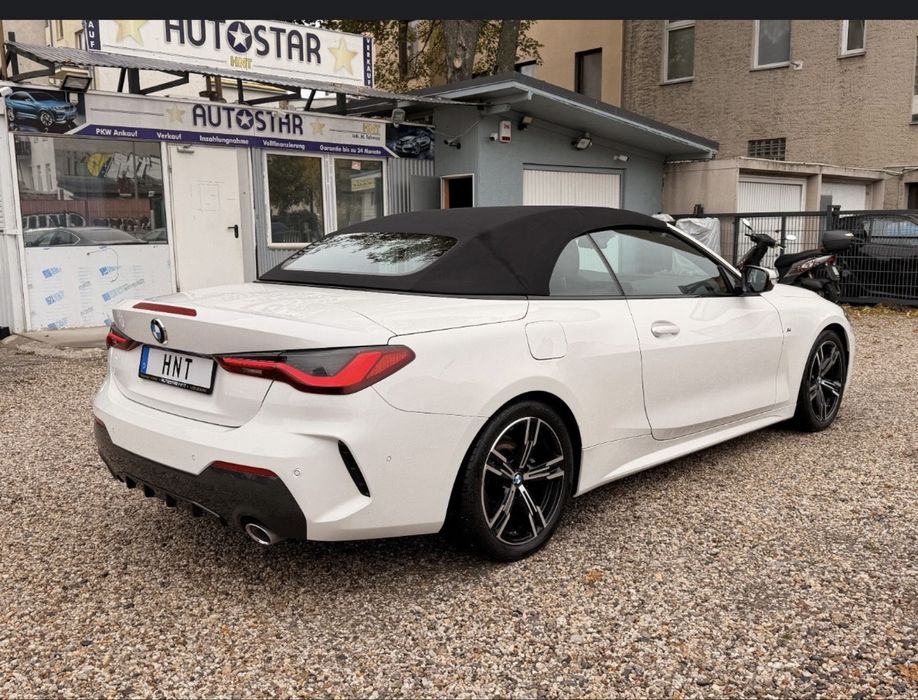 BMW 420D Mild Hybrid  cabrio M pack alpinweiss •import Germania •2021•