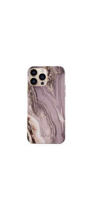 Husa Iphone 13 Pro Max Burga Dual Layer Golden Taupe