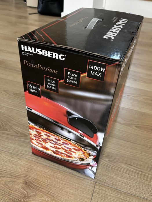 Cuptor electric pentru pizza XL Hausberg nou, nefolosit
