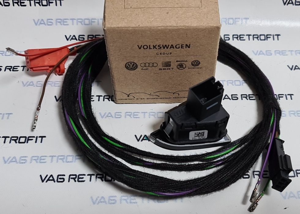 Buton Auto Hold Audi A4 B9 8W A5 F5 Q5 FY Q7 + Cablaj AutoHold